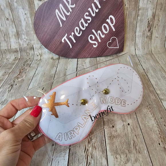 Benefit Sleep Mask One Size Pink White - Picture 5 of 6